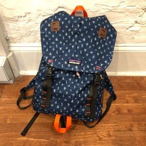 Patagonia backpack daypack blue pink EUC